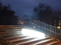 Leuchtspuren, Kunstprojekt zum 13. Februar 2005, 60. Jahrestag der  Bombardierung Dresdens
